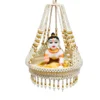 Laddu Gopal Ji Pearl Jhula