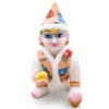 Laddu Gopal Night Suit Pack of 4 Furry Hooded Romper Sizes 7 to 10 No.