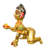 solid brass laddu gopal