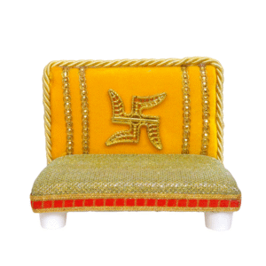 Fancy Soft Singhasan for Laddu Gopal (0-3 No.) – Decorative Seating