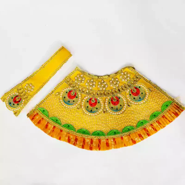 lehenga patka decorative dress