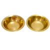 Laddu Gopal Ji solid brass bartan set bhog thali 5 pcs gold finish