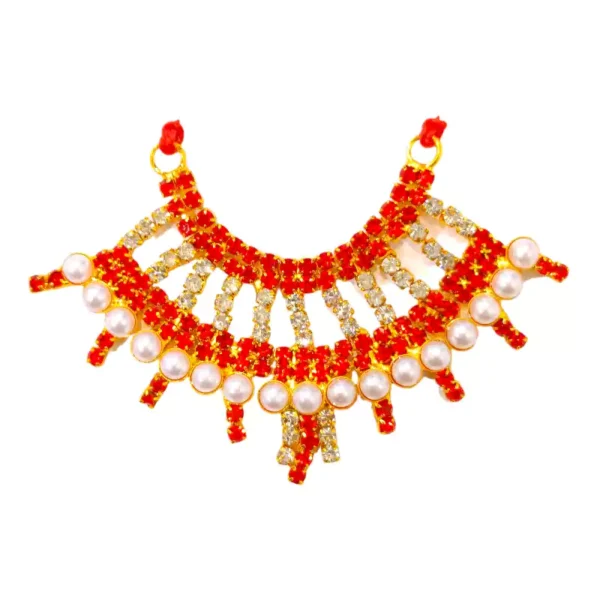 laddu gopal necklace mala 3 color decorative design