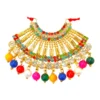 Laddu Gopal multicolour necklace mala choker for idol decoration
