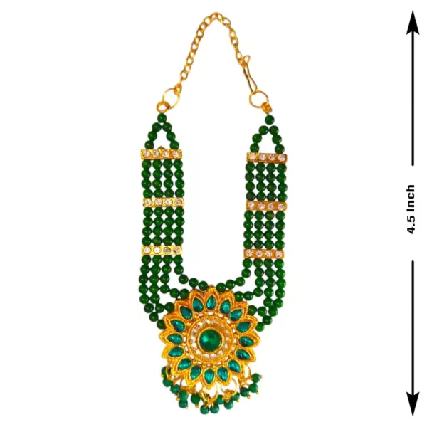 laddu gopal necklace beaded mala for idol decoration