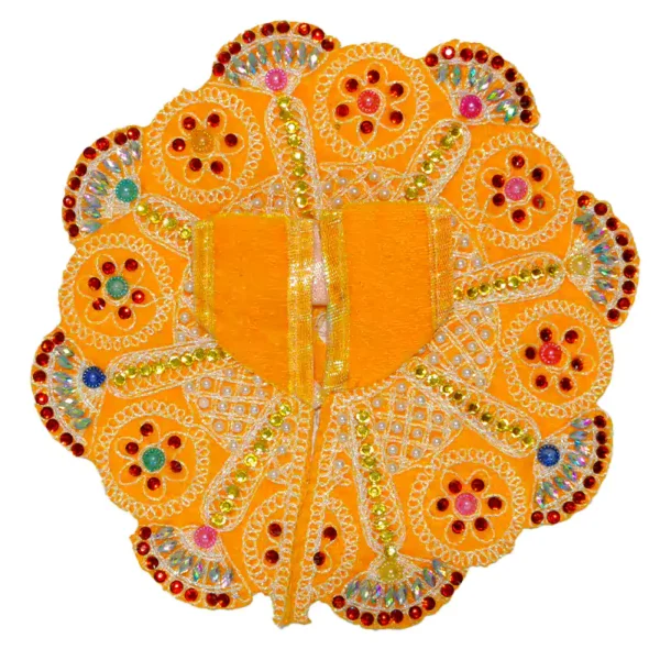 laddu gopal ji dress velvet material