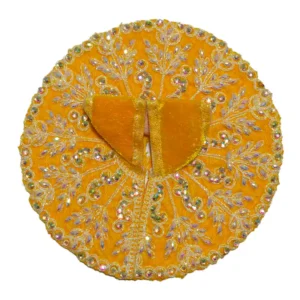 Laddu Gopal Ji velvet dress embroidered fabric outfit 0 to 6 no sizes