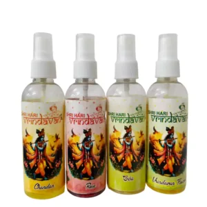 Non-alcoholic Vrindavan fragrance spray for Laddu Gopal and pooja room