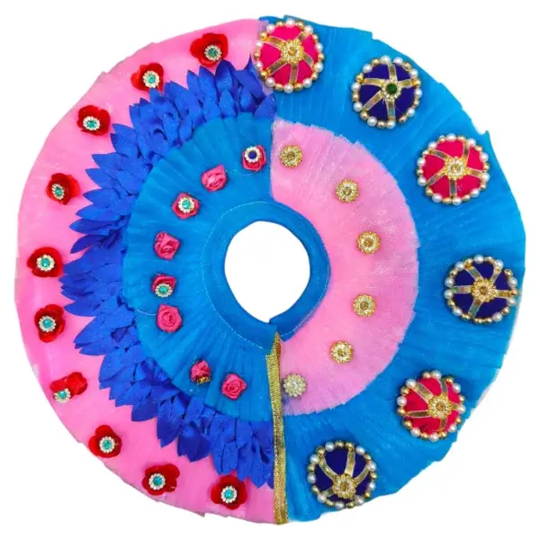 6 No Laddu Gopal heavy work festive special poshak fancy dress