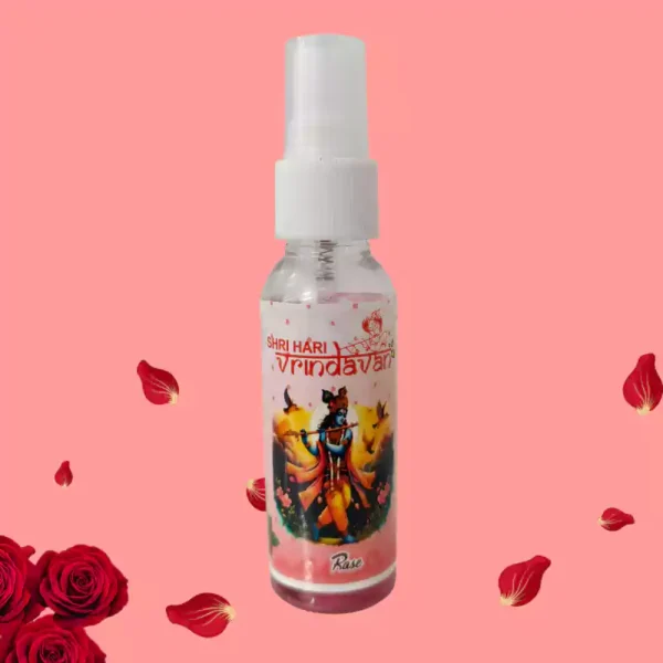 Vrindavan fragrance spray non alcoholic ittar for pooja room and Laddu Gopal