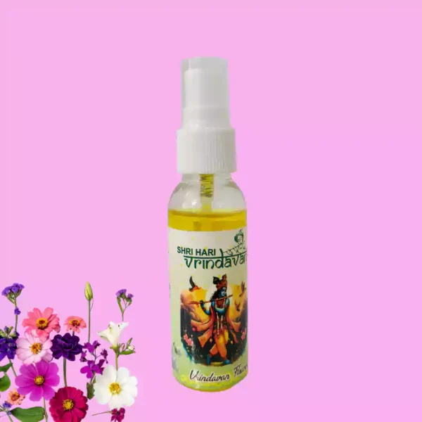 Vrindavan fragrance spray non alcoholic ittar for pooja room and Laddu Gopal
