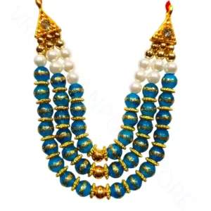 Laddu Gopal Ji Mala for 5 to 8 No idol decorative bead necklace