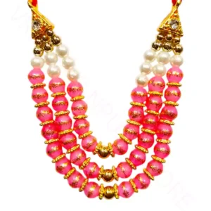 Laddu Gopal Ji Mala for 5 to 8 No idol decorative bead necklace