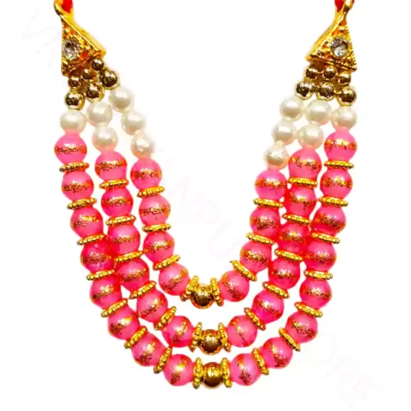 Laddu Gopal Ji Mala for 5 to 8 No idol decorative bead necklace