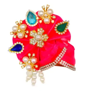 Laddu Gopal Ji pagdi decorative mukut for Kanha Ji idol