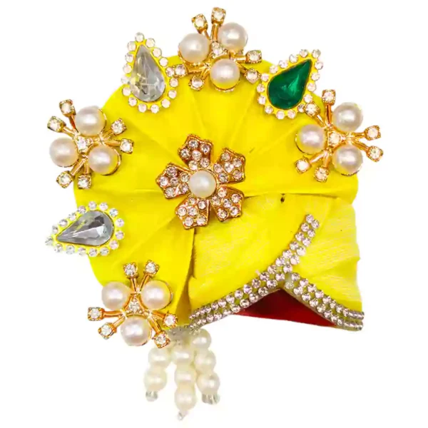 Laddu Gopal Ji pagdi decorative mukut for Kanha Ji idol