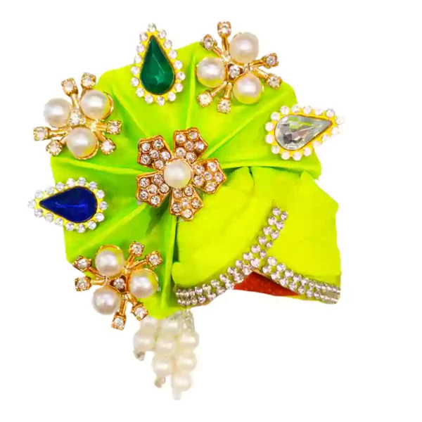 Laddu Gopal Ji pagdi decorative mukut for Kanha Ji idol