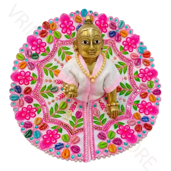 laddu gopal dress fancy summer poshak without bukram soft cotton laddu gopal ji dress