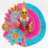 Pink Blue Laddu Gopal Dress Designer Poshak